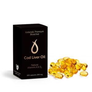 ДОБАВКА ДІЄТИЧНА АЙСЛАНДІК ПРЕМІУМ БІОАКТИВ COD LIVER OIL 300 MG СЕРІЇ L’MED