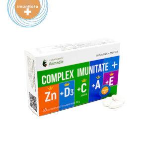ВІТАМІН D, C, Е, А, ЦИНК COMPLEX IMUNITATE PLUS 30 таблеток